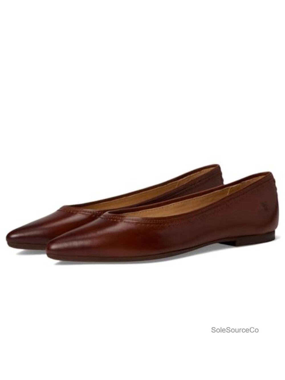 Women's Leather Ballet Flats Slip-On Comfort Shoes